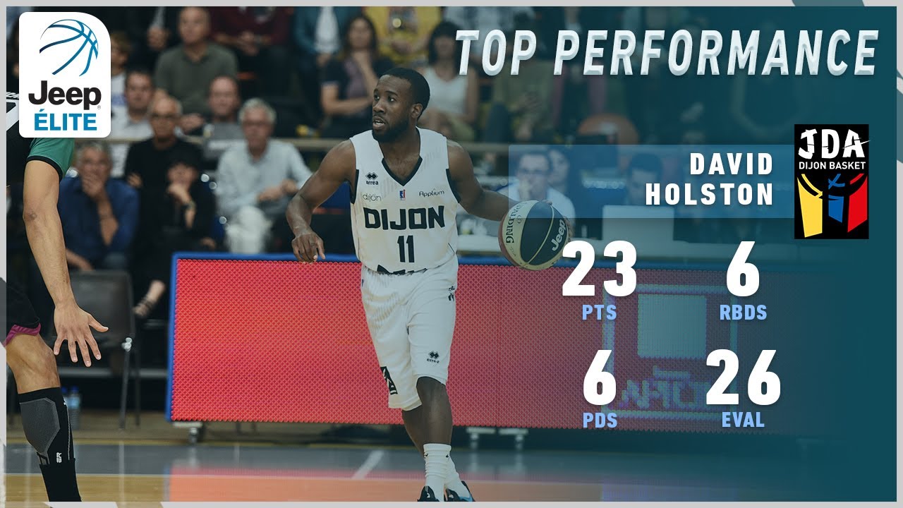 David Holston 23PTS, 6REB, 6AST vs Limoges | Highlights Jeep® ÉLITE