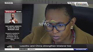 Lesotho, China strengthen bilateral ties