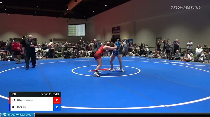 138 Lbs Round 2 - Abigail Plemons, GA Vs Kristyn H...