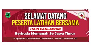 LATIHAN BERSAMA SE JATIM DENGAN KOPRAL JEMBER