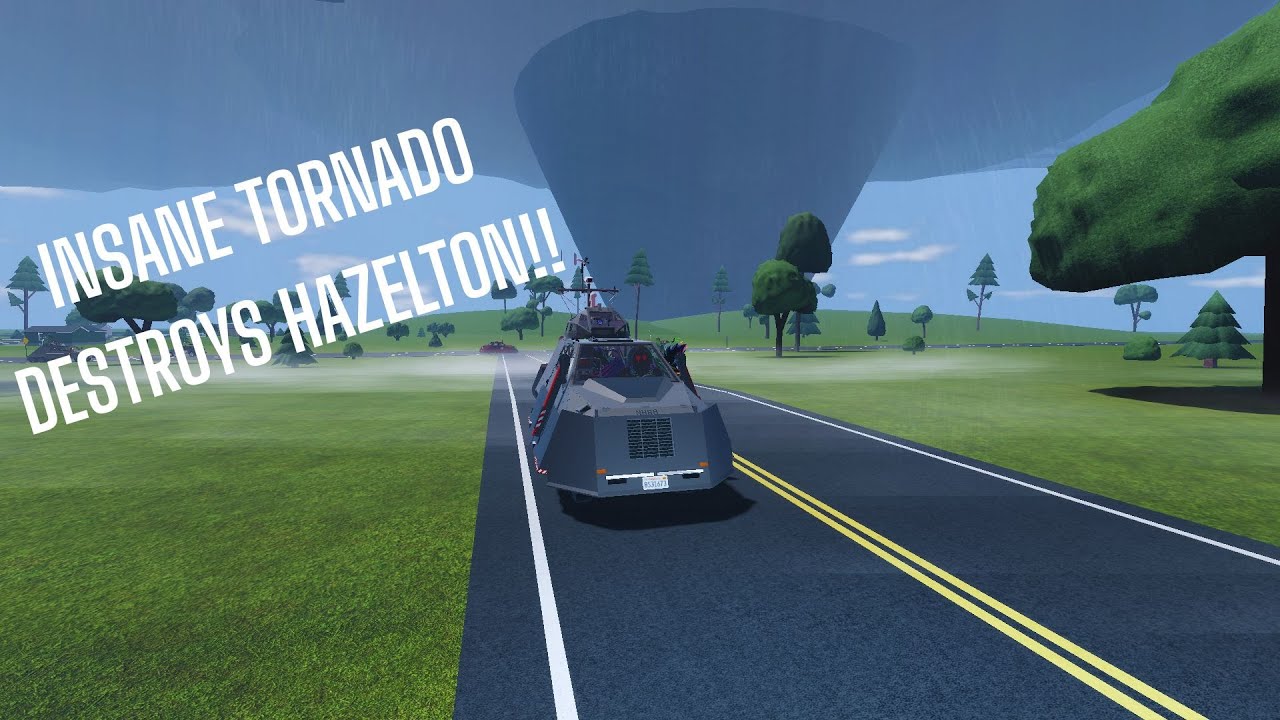 185MPH TORNADO DESTROYS HAZELTON!!! Roblox Twisted - YouTube