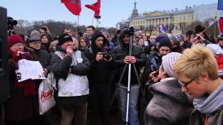 митинг на Маросовом поле 8.03.2014
