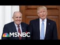 Rudy Giuliani’s New Geraldo Rivera Vault Defense | The Beat With Ari Melber | MSNBC