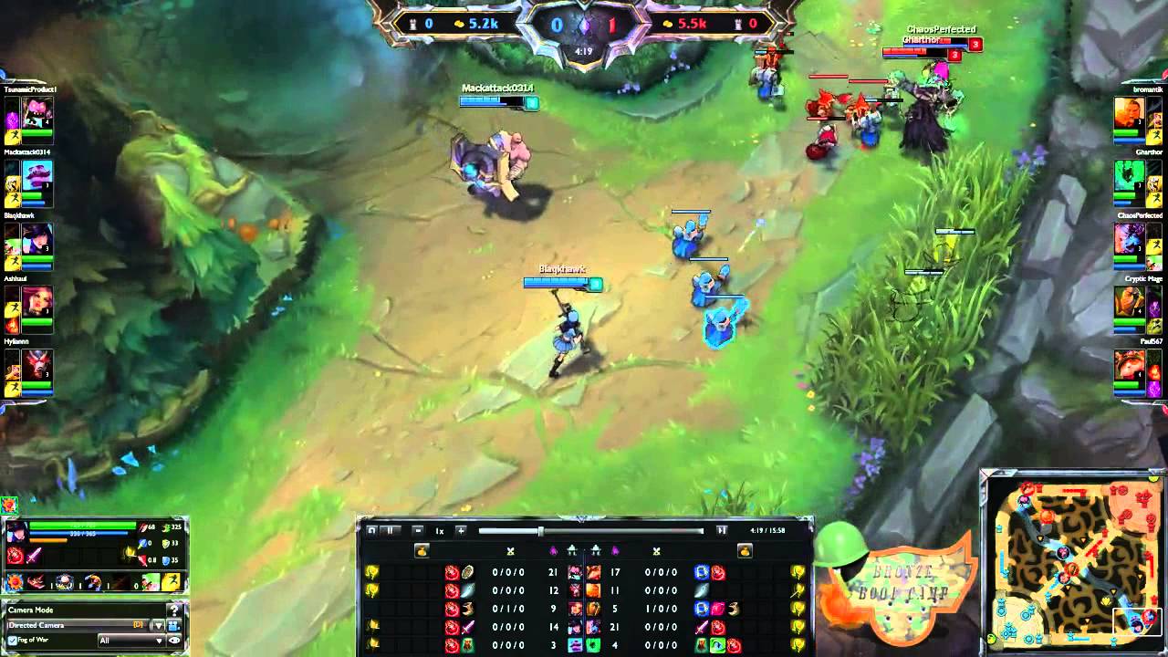Bronze Boot Camp 12/6 Game 1