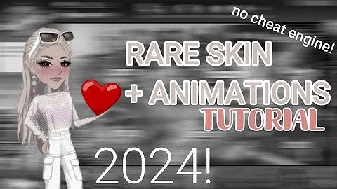 RARE SKIN TUTORIAL 2024 NO CHEAT ENGINE || moviestarplanet