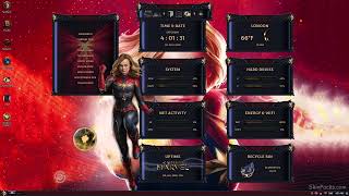 CAPTAIN MARVEL Premium SkinPack for Windows 11