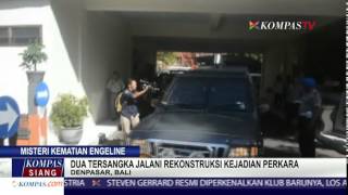 Tersangka Pembunuhan Engeline Jalani Rekonstruksi