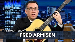 Fred Armisen Shows Off His Hidden Talent (Peeking Around Corners) and Musical Impressions (Extended)