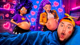 LILY LOVE BRAIDS ET RUMI ENCEINTES S'INFILTRE DANS MA MAISON LA NUIT ! KPOP Demon Hunters !