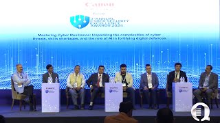Panel discussion on Cyber Resilience: Unpack cyber threats & AI's role in fortifying defenses.