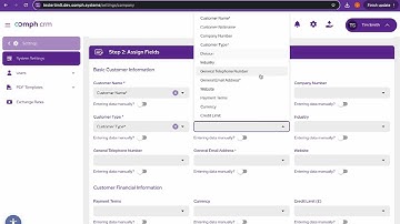 How to import data into Oomph CRM