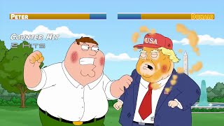 Peter Griffin Vs Donald Trump...with Healthbars