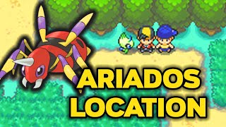 How To Catch Ariados In Pokemon Heartd Or Soulsilver
