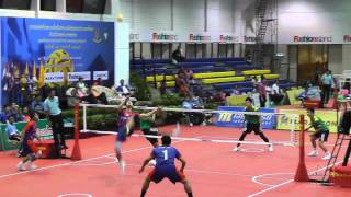 Sepak Takraw Prince Cup 2014 - Port Authority of Thailand vs. Army Soliders