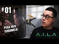 CONHECI O HOMEM SHITAKE! Jogando A.I.L.A jogo de terror brasileiro no PlayStation 5