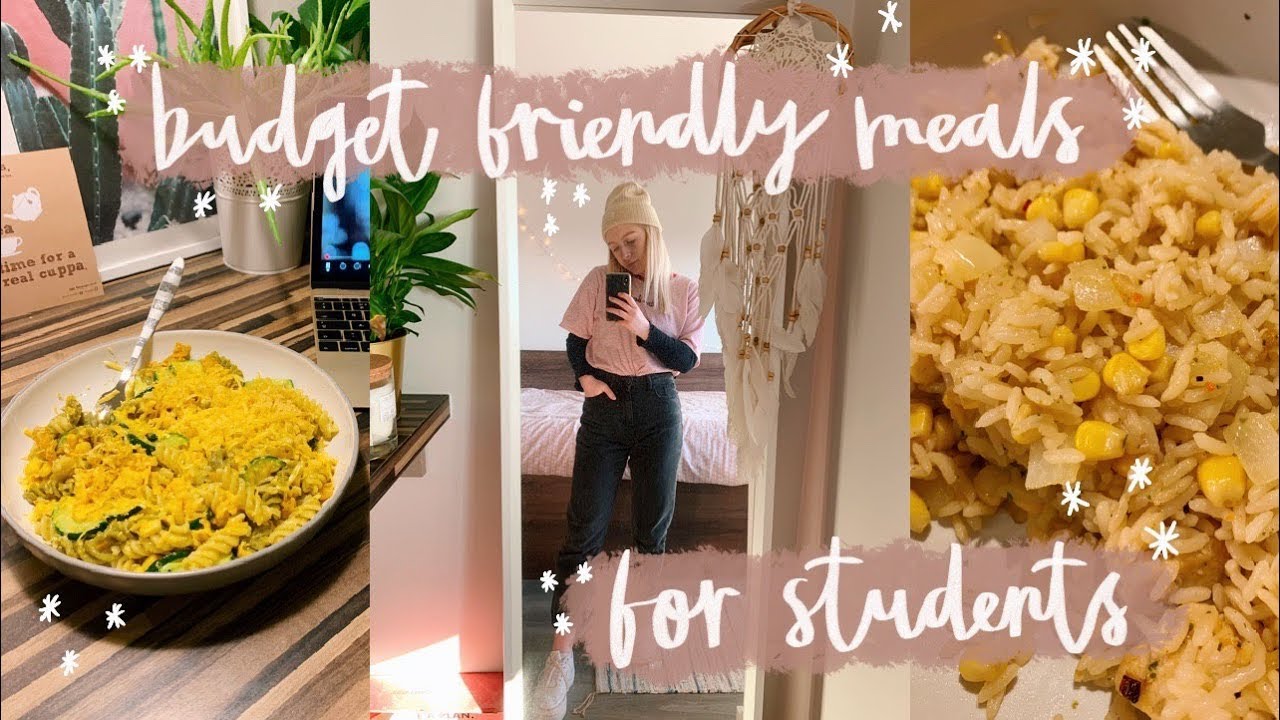 BUDGET FRIENDLY STUDENT MEALS | EMILY ROSE | AD