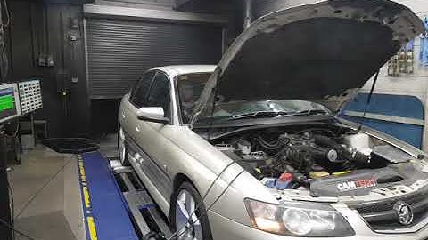 Dyno run 200rwkw Vy calais L67 supercharged v6