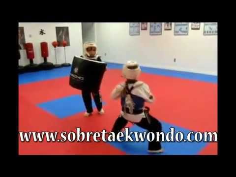 Entrenamiento de taekwondo en corea