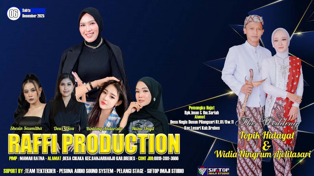 LIVE RAFFI PRODUCTION (SIANG) PILANGSARI NEGLA LOSARI BREBES 6 NOVEMBER 2025