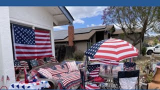 Who Has Santee's Most Patriotic Porch?