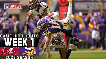 Tampa Bay Buccaneers vs. Minnesota Vikings Game Highlights | NFL 2023 Week 1