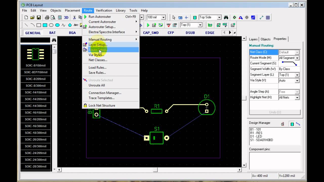 How to convert a schematic to a PCB Layout with PCB ... a d conversion block diagram 