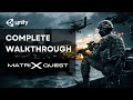 Matrix Quest V1 Walkthrough in 4K | How to build a story based FPS game in Unity | @mahendra4919
