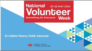 National Volunteer Week - 2024 - Thank you!
