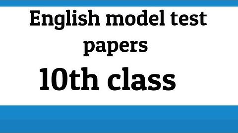 English paper 2020 pseb 10th class