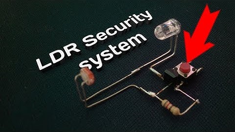 LDR Based Security System