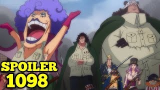 One Piece SPOILER 1098: GRAN REVELACION!!