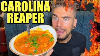 DEATHLY SPICY CURRY CHALLENGE | The UK's Hottest Indian Curry (Carolina Reaper)! Punjabi Food