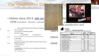 Topics in Research Data Management #10: Qualitative Data Repository