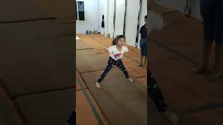 back roll straddle position