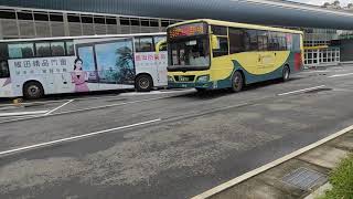 屏東客運 8210 678-V2 往建功 屏東轉運站駛離