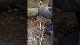 Making Large Primitive Snowshoes