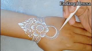 White Henna Tutorial for Wedding | Mudah untuk Pemula