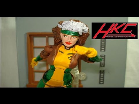 Custom Marvel Legends ROGUE V 1.0 action figure review by Hunter Knight ...
