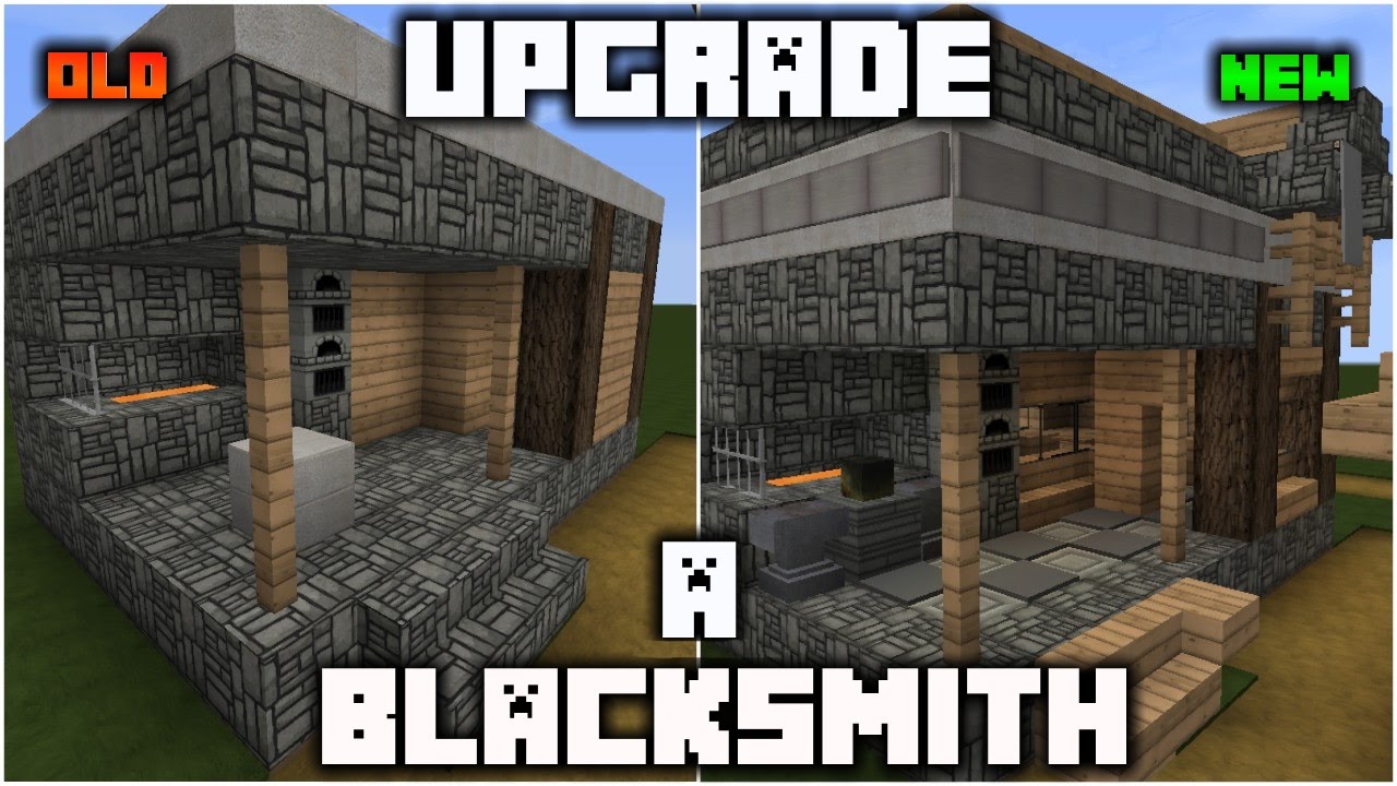 Minecraft - How to upgrade a village Blacksmith