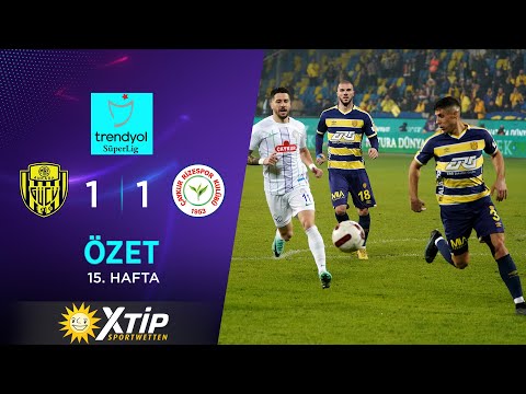 Merkur-Sports | MKE Ankaragücü (1-1) Ç. Rizespor - Highlights/Özet | Trendyol Süper Lig - 2023/24