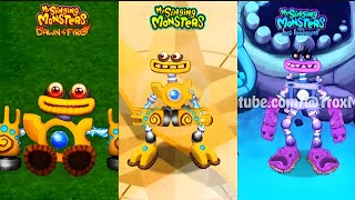 ALL COMPARISONS With My Singing Monsters VS DoF VS The Lost Landscapes Redesigns! || MSM Wub