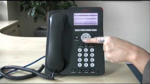 Log on and off - Avaya IP Office 96 series telephone (Britannic Technologies)