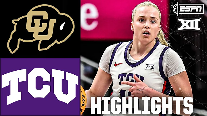 Big 12 Quarterfinal: Colorado Buffaloes vs. TCU Horned Frogs | Full Game Highlights | ESPN CBB
