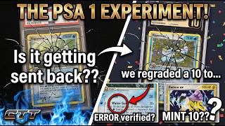 PSA 1 Experiment + Cracked CGC 10s… What Could Go Wrong