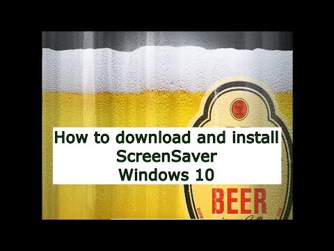 Come scaricare e installare screensaver di Windows 10