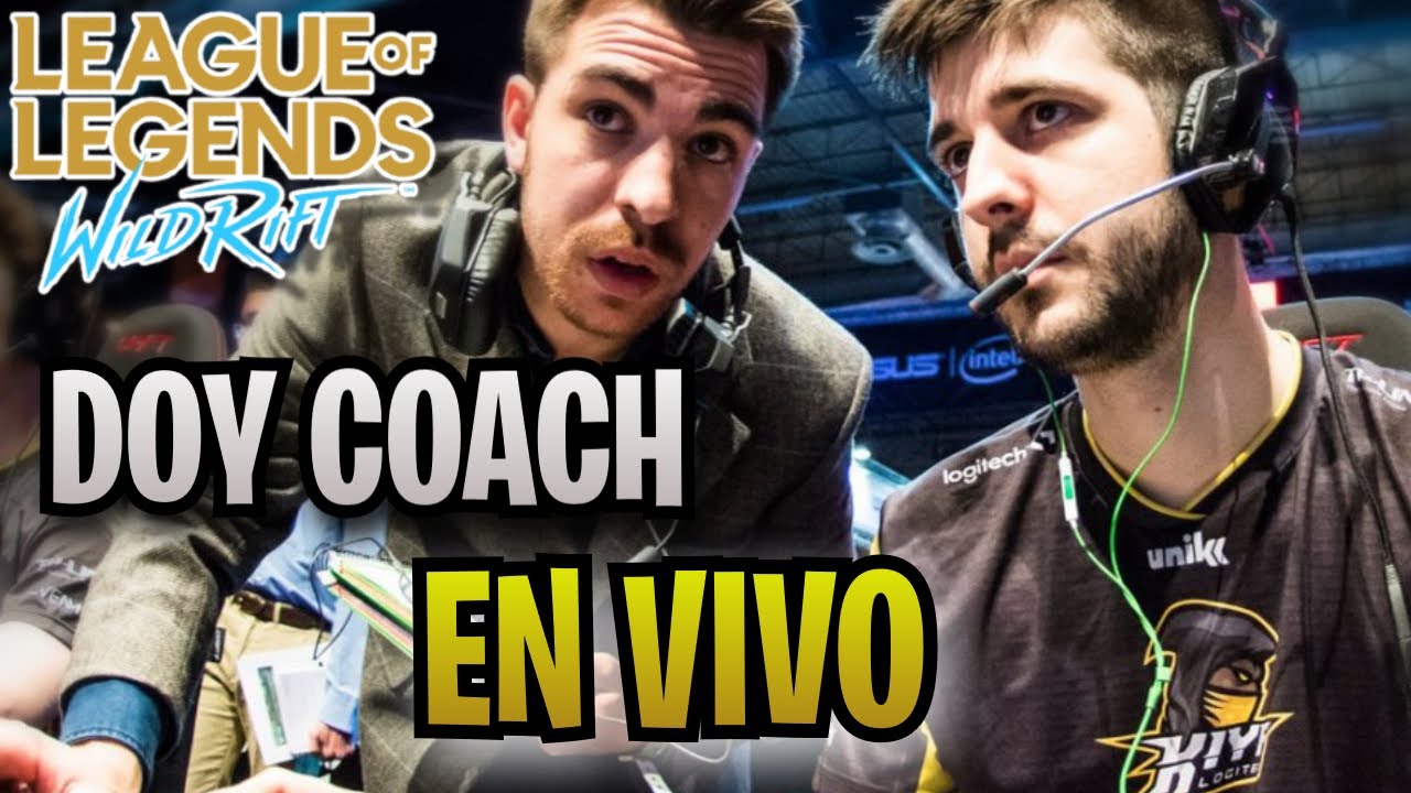 ¡DOY COACH A SEGUIDORES EN WILD RIFT! - YouTube