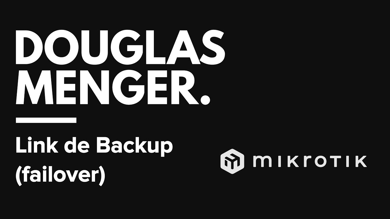 MIKROTIK - Link de Backup (failover) - YouTube