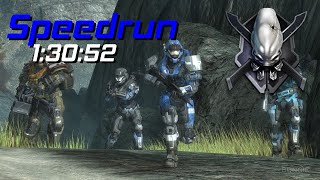 Halo Reach Speedrun in 1:30:52 | Any% | Legendary