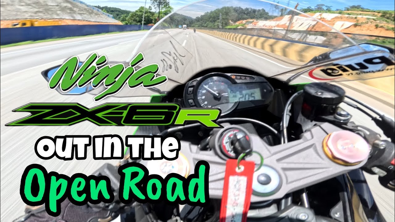 ZX6R - Karak Run (On the Freaking Rain Mode) - YouTube