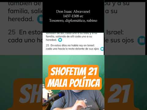#929  #tanaj  #shofetim #jueces 21: Mala política